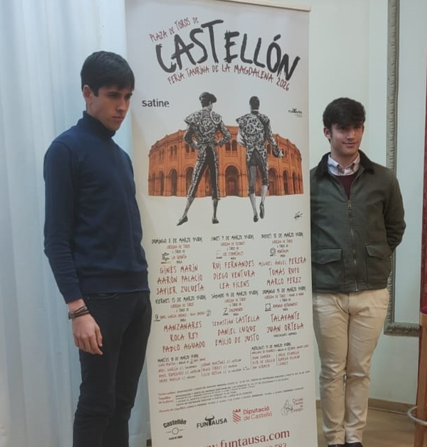 Presentació novillada sense picar Magdalena 2026